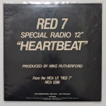 Heartbeat (1985) MCA Records Promotional Single [Vinyl] [back cover]