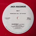 Heartbeat (1985) MCA Records Promotional Single [Vinyl] [label]