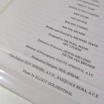 Heat (1995) Production Notes [A4] [detail, close-up]