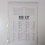 Heat (1995) Synopsis Sheet [A4]