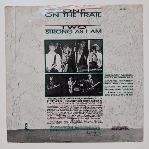 Strong As I Am (1985) by The Prime Movers [7 Inch Vinyl Single] IS 263 [back cover]